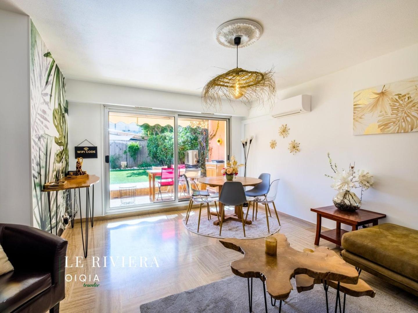 Le Riviera ~ Jardin ~ Parking ~ Climatisation Apartment *